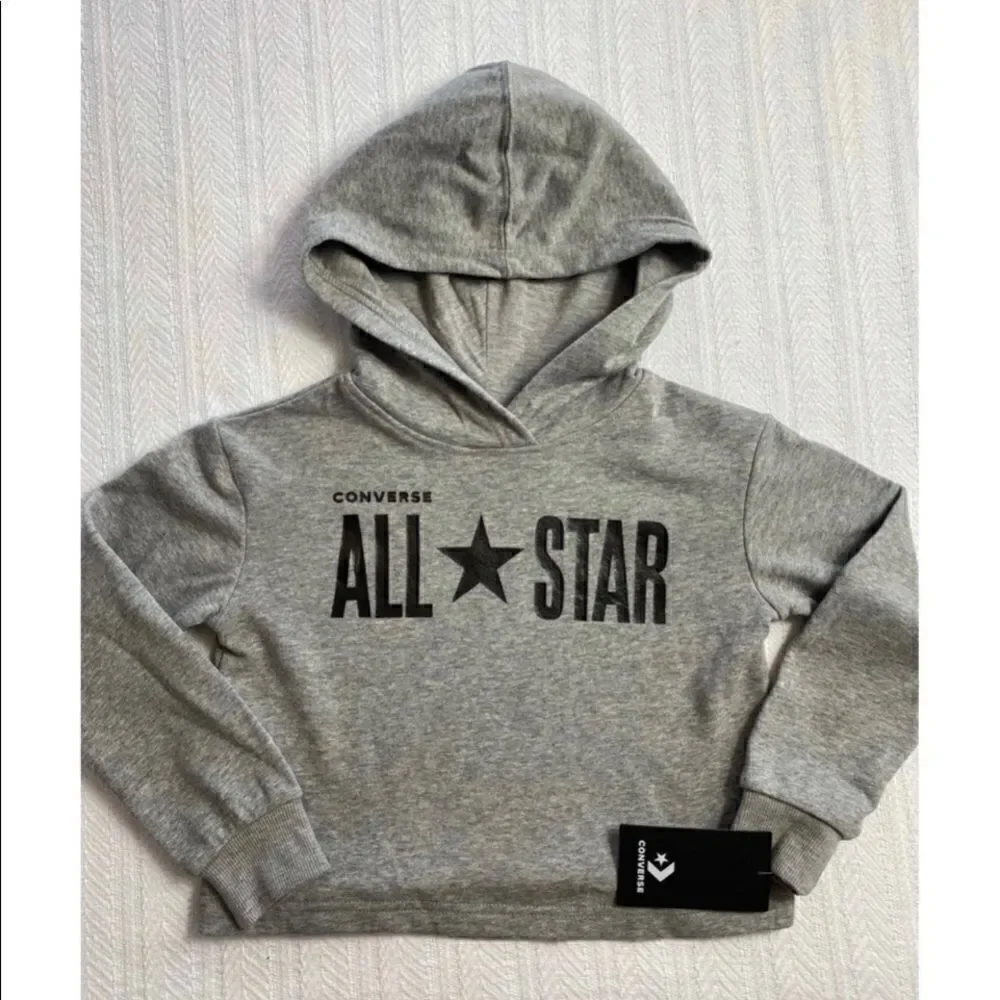 CONVERSE ALL STAR GIRLS Gray Hoodie